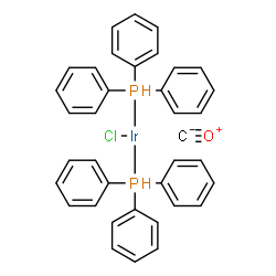 ChemSpider 2D Image | Carbon monooxide - chloro[bis(triphenylphosphoranyl)]iridium (1:1) | C37H32ClIrOP2