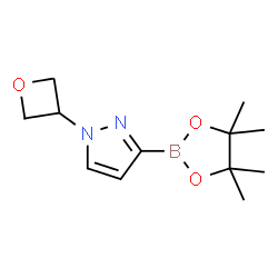 ChemSpider 2D Image | 1-(3-Oxetanyl)-3-(4,4,5,5-tetramethyl-1,3,2-dioxaborolan-2-yl)-1H-pyrazole | C12H19BN2O3