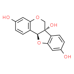 ChemSpider 2D Image | (-)-Glycinol | C15H12O5
