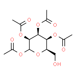 ChemSpider 2D Image | 1,2,3,4-Tetra-O-acetyl-D-talopyranose | C14H20O10