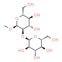 ChemSpider 2D Image | Methyl 2-O-alpha-D-glucopyranosyl-alpha-D-glucopyranoside | C13H24O11