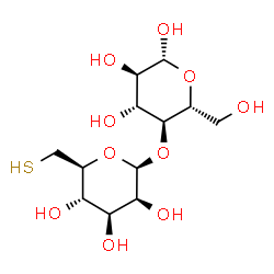 ChemSpider 2D Image | 4-O-(6-Thio-beta-D-mannopyranosyl)-beta-D-glucopyranose | C12H22O10S