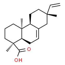 ChemSpider 2D Image | (10alpha,13alpha)-Pimara-7,15-dien-19-oic acid | C20H30O2
