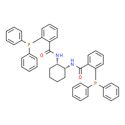 ChemSpider 2D Image | N,N'-(1R,2S)-1,2-Cyclohexanediylbis[2-(diphenylphosphino)benzamide] | C44H40N2O2P2