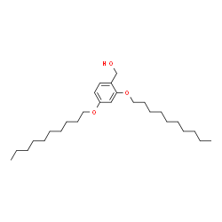 ChemSpider 2D Image | [2,4-Bis(decyloxy)phenyl]methanol | C27H48O3