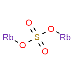 ChemSpider 2D Image | Dirubidium sulfate | O4Rb2S
