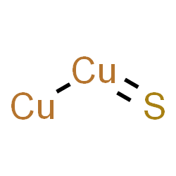 ChemSpider 2D Image | Thioxodicopper(Cu-Cu) | Cu2S