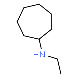 ChemSpider 2D Image | N-Ethylcycloheptanamine | C9H19N