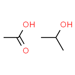 ChemSpider 2D Image | 2-Propanol - acetic acid (1:1) | C5H12O3