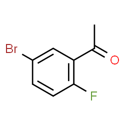 ChemSpider 2D Image | 1-(5-Bromo-2-fluorophenyl)ethanone | C8H6BrFO