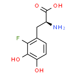 ChemSpider 2D Image | 2-Fluoro-3-hydroxy-L-tyrosine | C9H10FNO4