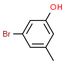 ChemSpider 2D Image | 3-Bromo-5-methylphenol | C7H7BrO