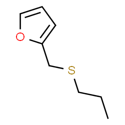 ChemSpider 2D Image | Furfuryl propyl sulfide | C8H12OS