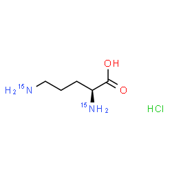 ChemSpider 2D Image | L-(~15~N_2_)Ornithine hydrochloride (1:1) | C5H13Cl15N2O2
