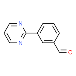 ChemSpider 2D Image | 3-pyrimidin-2-ylbenzaldehyde | C11H8N2O