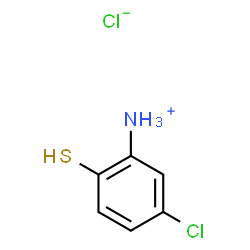 ChemSpider 2D Image | 5-Chloro-2-sulfanylanilinium chloride | C6H7Cl2NS