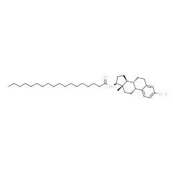 ChemSpider 2D Image | (9beta,17beta)-3-Hydroxyestra-1(10),2,4-trien-17-yl stearate | C36H58O3