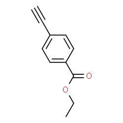 ChemSpider 2D Image | Ethyl 4-ethynylbenzoate | C11H10O2