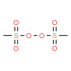 ChemSpider 2D Image | {[(Methylsulfonyl)peroxy]sulfonyl}methane | C2H6O6S2