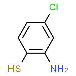 ChemSpider 2D Image | 2-Amino-4-chlorothiophenol | C6H6ClNS
