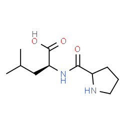 ChemSpider 2D Image | Prolyl-L-leucine | C11H20N2O3