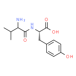 ChemSpider 2D Image | Valyl-L-tyrosine | C14H20N2O4