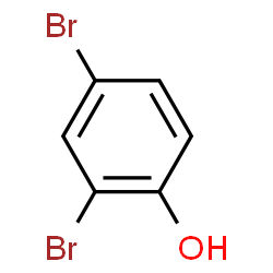 ChemSpider 2D Image | 2,4-Dibromophenol | C6H4Br2O