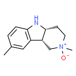 ChemSpider 2D Image | (4aR,9bS)-2,8-Dimethyl-2,3,4,4a,5,9b-hexahydro-1H-pyrido[4,3-b]indole 2-oxide | C13H18N2O