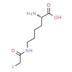 ChemSpider 2D Image | N~6~-(Iodoacetyl)-L-lysine | C8H15IN2O3