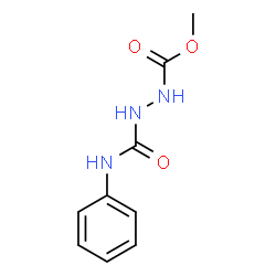 ChemSpider 2D Image | methyl 2-(anilinocarbonyl)hydrazinecarboxylate | C9H11N3O3