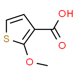 ChemSpider 2D Image | 2-Methoxy-3-thiophenecarboxylic acid | C6H6O3S