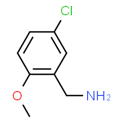 ChemSpider 2D Image | 5-Chloro-2-methoxybenzenemethanamine | C8H10ClNO