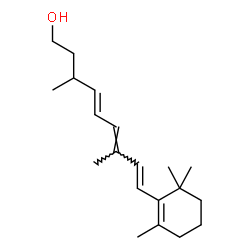 ChemSpider 2D Image | 13,14-Dihydroretinol | C20H32O