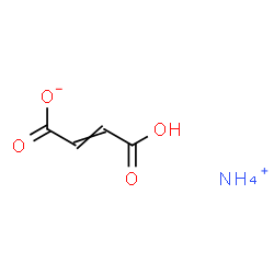 ChemSpider 2D Image | Ammonium (2E)-3-carboxyacrylate | C4H7NO4