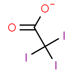 ChemSpider 2D Image | Triiodoacetate | C2I3O2