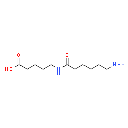 ChemSpider 2D Image | 5-[(6-Aminohexanoyl)amino]pentanoic acid | C11H22N2O3