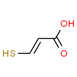 ChemSpider 2D Image | (2E)-3-Sulfanylacrylic acid | C3H4O2S