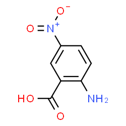 ChemSpider 2D Image | 5-Nitroanthranilic acid | C7H6N2O4