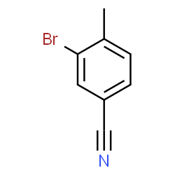 ChemSpider 2D Image | 3-Bromo-4-methylbenzonitrile | C8H6BrN