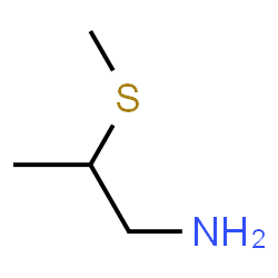 ChemSpider 2D Image | 2-(Methylsulfanyl)-1-propanamine | C4H11NS