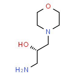 ChemSpider 2D Image | (S)-1-Amino-3-morpholinopropan-2-ol | C7H16N2O2