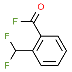 ChemSpider 2D Image | 2-(Difluoromethyl)benzoyl fluoride | C8H5F3O