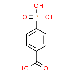 ChemSpider 2D Image | 4-Phosphonobenzoic acid | C7H7O5P