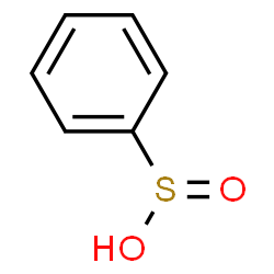 ChemSpider 2D Image | Phenylsulfinic acid | C6H6O2S