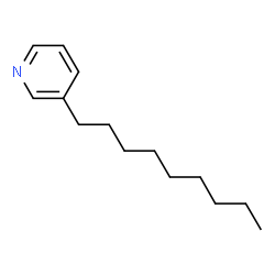 ChemSpider 2D Image | 3-Nonylpyridine | C14H23N