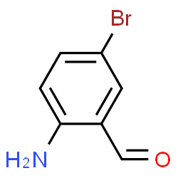 ChemSpider 2D Image | 2-Amino-5-bromobenzaldehyde | C7H6BrNO
