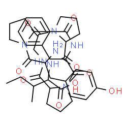 ChemSpider 2D Image | Tyr-pro-phe-pro-gly-pro-ile | C41H55N7O9