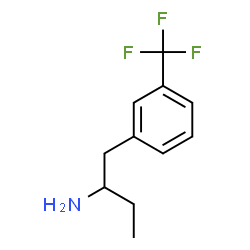 ChemSpider 2D Image | 1-[3-(Trifluoromethyl)phenyl]-2-butanamine | C11H14F3N