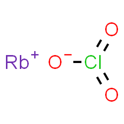 ChemSpider 2D Image | Rubidium chlorate | ClO3Rb