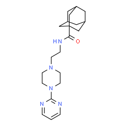ChemSpider 2D Image | adatanserin | C21H31N5O